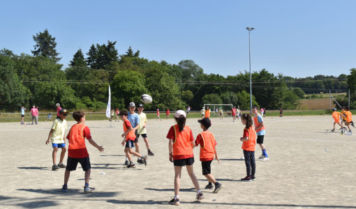 Rugby au Val d'Anast avec l'USEP35