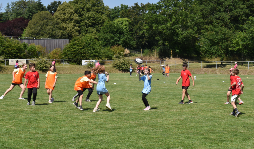 Rugby au Val d'Anast avec l'USEP35