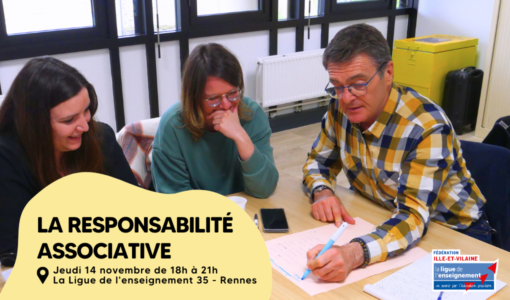 Formations bénévoles 2024-2025 - responsabilité associative